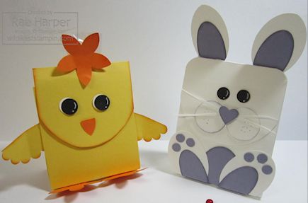 Paper Peeps for Easter Treats